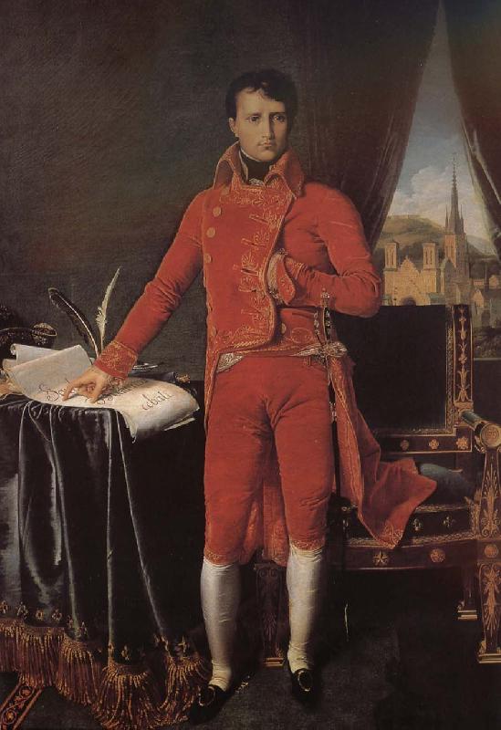 Jean-Auguste Dominique Ingres The first consul oil painting image
